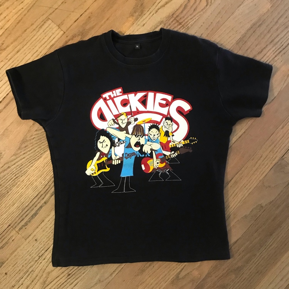 Punk Rock Band THE DICKIES Concert shirt Tour 2002